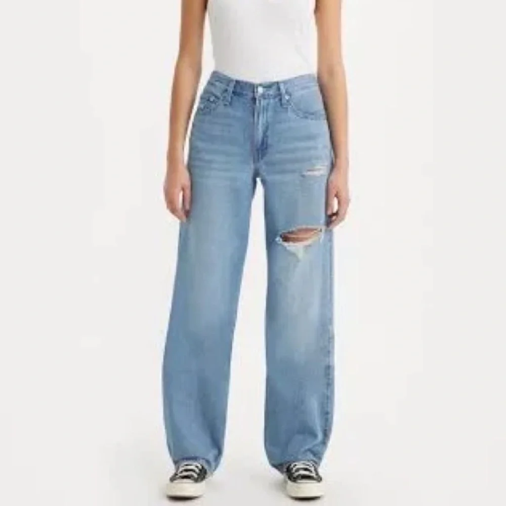 Levis Baggy Dad Jean Blue size 14W - Picture 1 of 15